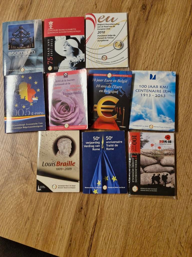 Coincards belgie 2 euro, Ophalen of Verzenden, 2 euro