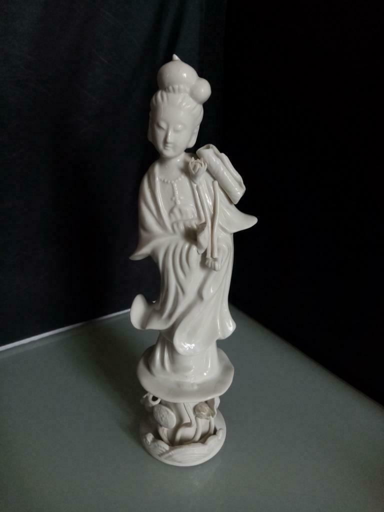 Chinees beeld Guanyin  porselein China 1970 (27), Antiek en Kunst, Ophalen of Verzenden