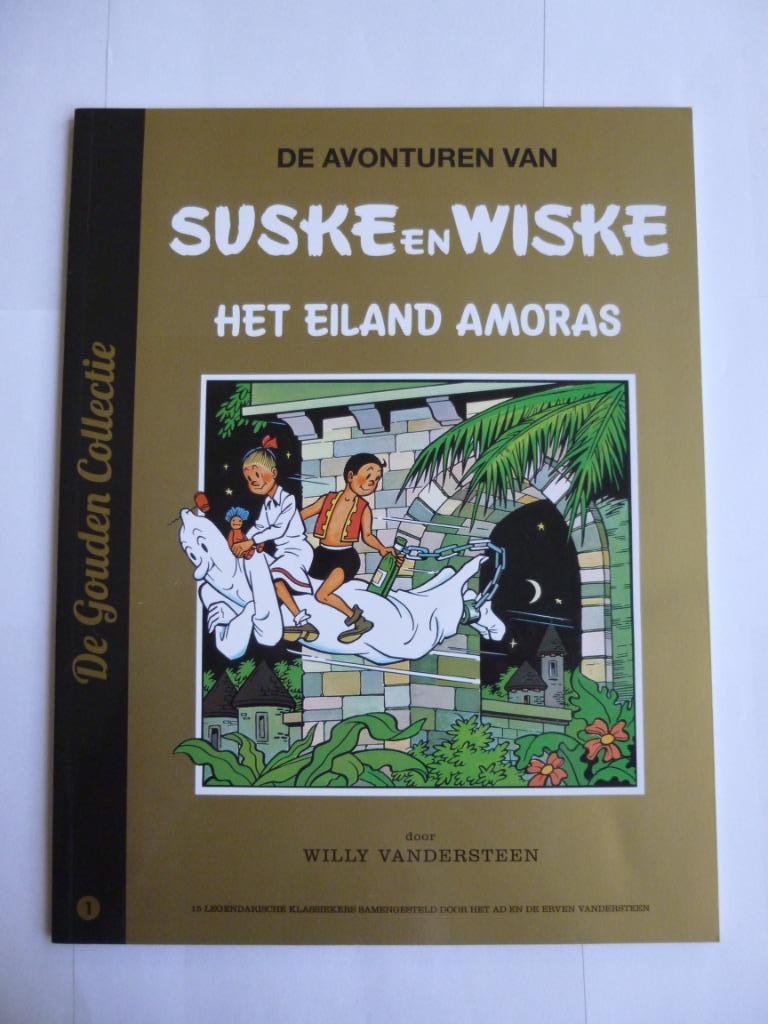 SUSKE EN WISKE RECLAME UITGAVE"HET EILAND AMORAS"AD UIT 2013, Enlèvement ou Envoi, Willy Vandersteen, Une BD, Comme neuf
