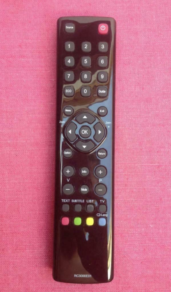 Afstandsbediening Thomson/JVC - RC3000E01, Ophalen of Verzenden, Gebruikt, Origineel, Tv