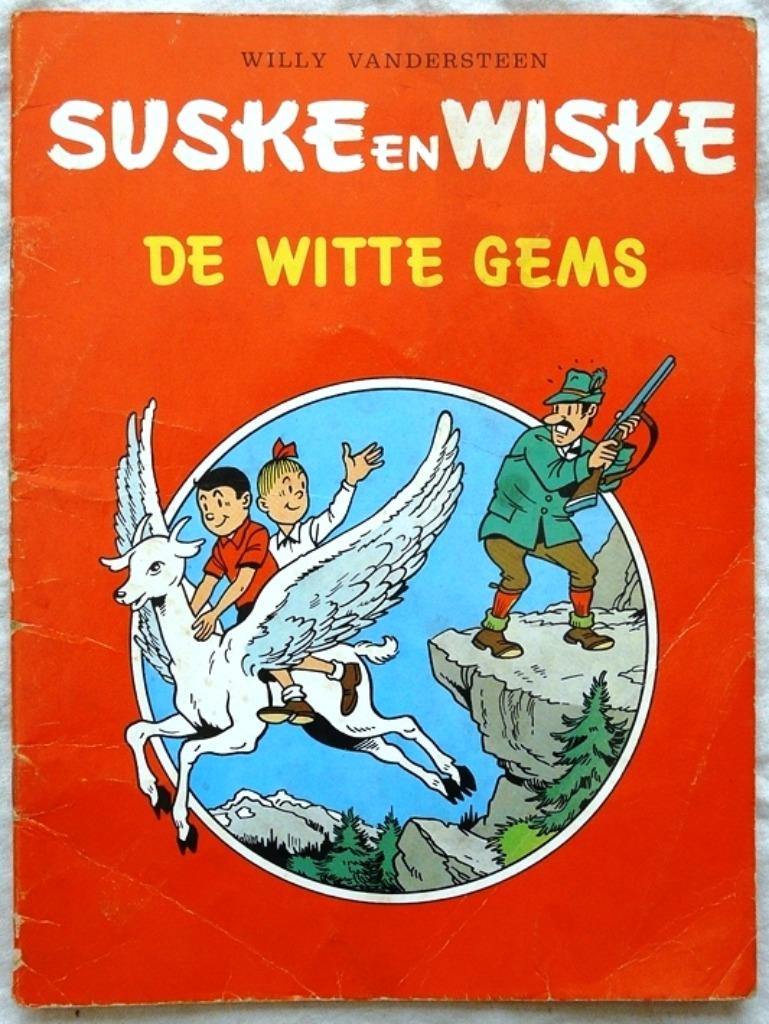 Suske en Wiske, De Witte Gems, Reclame Amro Bank, 1983.(1), Boeken, Gelezen, Willy Vandersteen, Eén stripboek, Ophalen of Verzenden