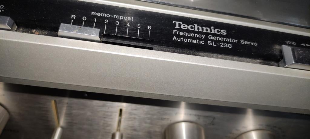 Platine technics SL230 & MARANTZ PM 7200, Enlèvement, Comme neuf