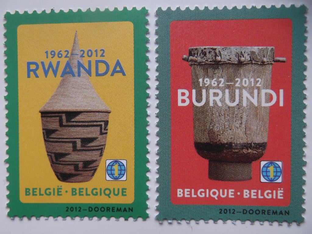 4240-4241 Rwanda Burundi MNH, Ophalen of Verzenden, Postfris, Frankeerzegel
