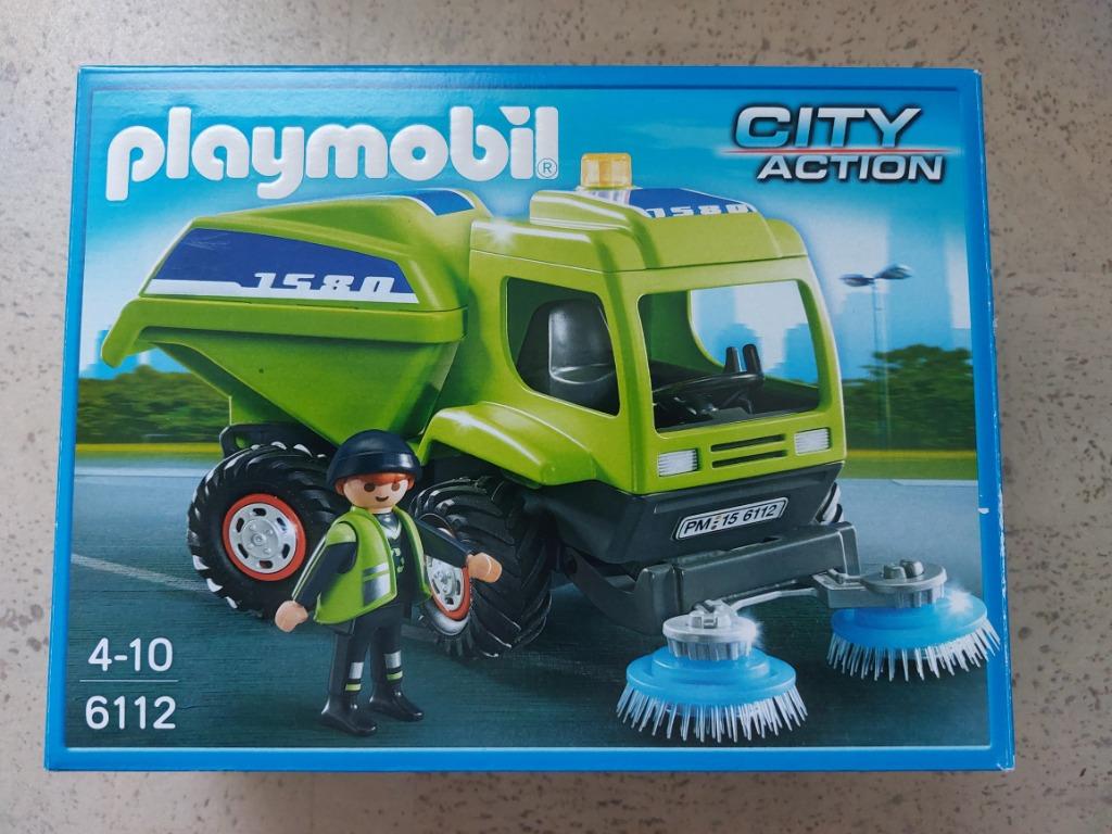 playmobil 6112 straatveger, Ophalen of Verzenden, Gebruikt