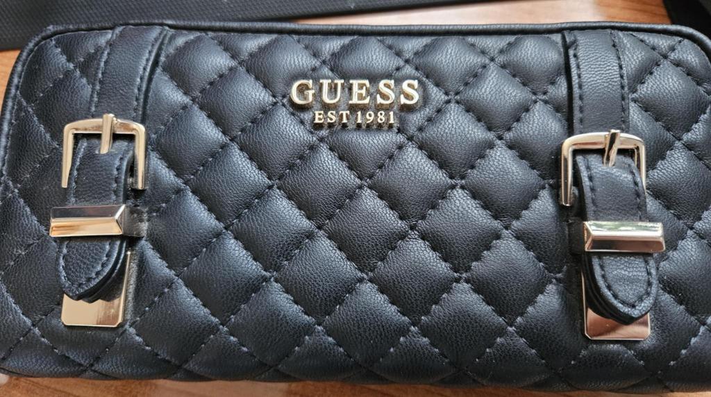 portemonnee, Ophalen, Nieuw, Leder, Guess