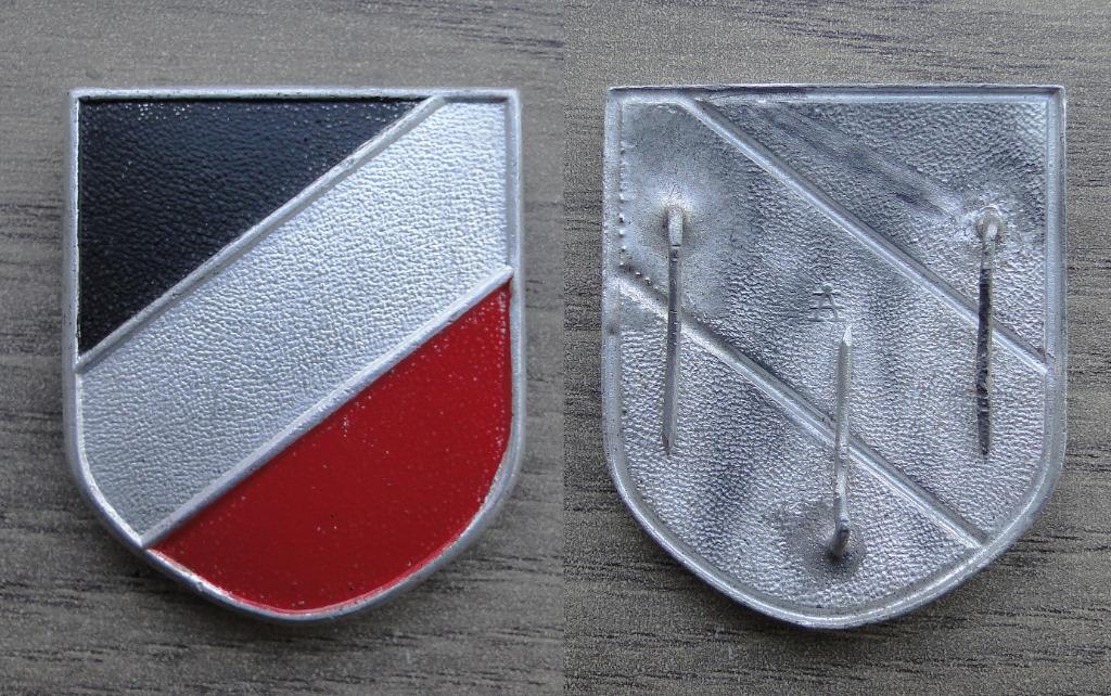 Emblème « Assmann » du Corps africain de Tropenhelm, Envoi, Armée de terre, Emblème ou Badge