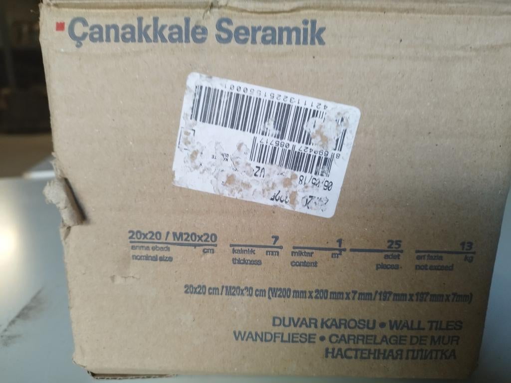 Keramische tegels, Ophalen, Zo goed als nieuw