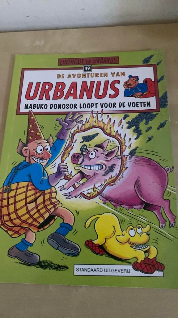 Urbanus - 49.Nabuko Donosor loopt voor de voeten, Ophalen of Verzenden, Gelezen, Urbanus