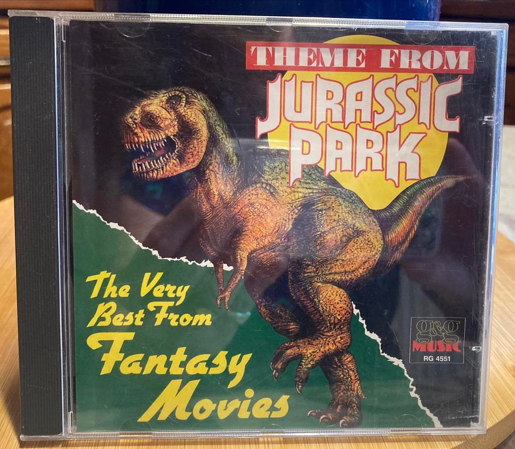 CD Thema Jurassic Park, Ophalen of Verzenden, Gebruikt