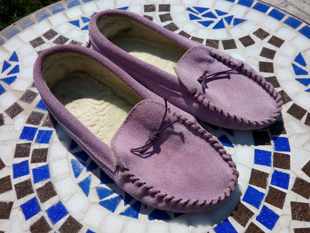Pantoufle façon mocassin indien, Enlèvement, Autres couleurs