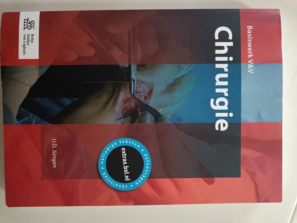 IJ.D. Jüngen - Chirurgie, Ophalen of Verzenden, IJ.D. Jüngen