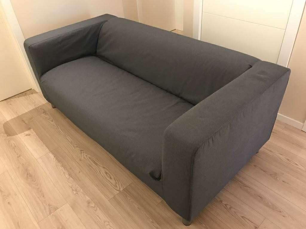 Zetel voor op studio twee-zit in stof studenten serviceflat, Huis en Inrichting, Zetels | Zetels, Ophalen, Stof