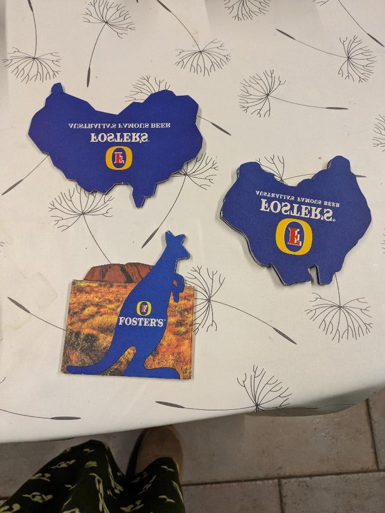 Foster's, Verzamelen, Biermerken, Ophalen of Verzenden, Zo goed als nieuw, Viltje(s)