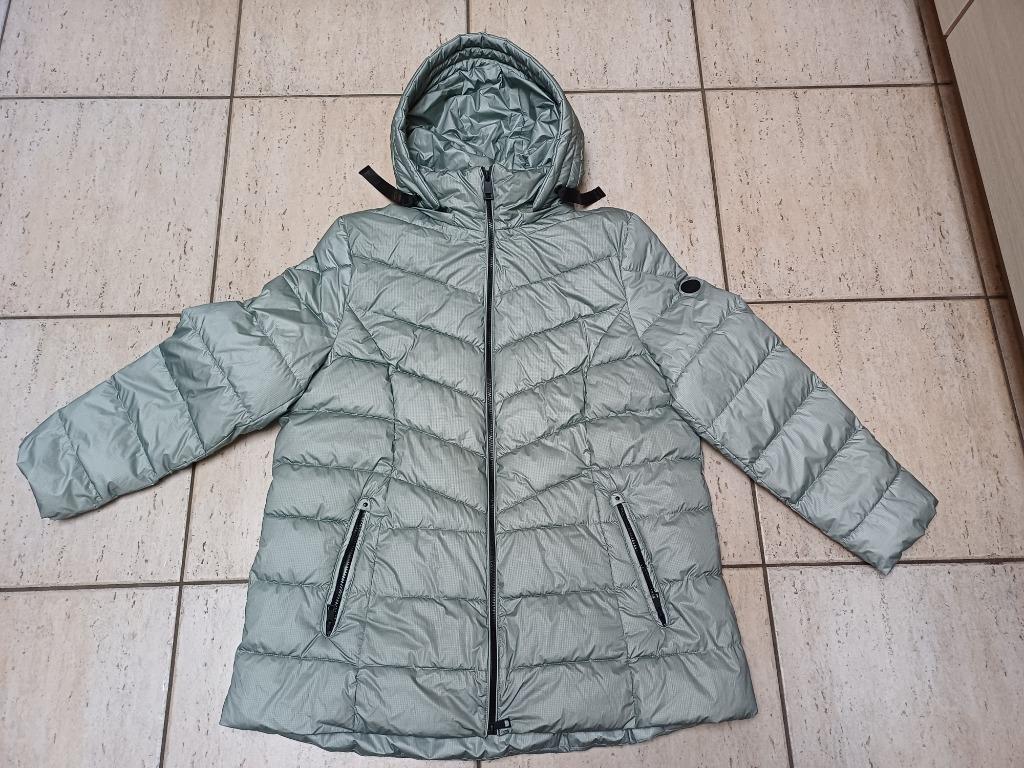 Grijze Winterjas BARBARA LEBEK maat 50, Maat 46/48 (XL) of groter, Ophalen of Verzenden, Zo goed als nieuw, Barbara Lebek