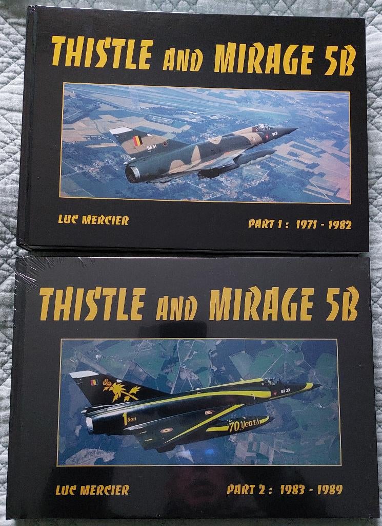 Thistle and Mirage 5B part 1 + 2, Luc Mercier, Nieuw, Ophalen of Verzenden, 1945 tot heden