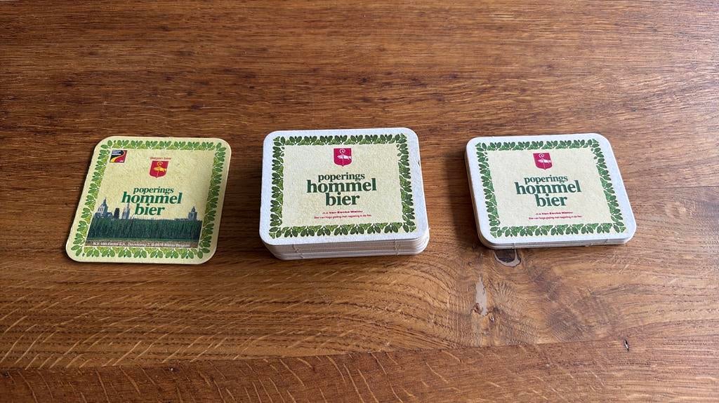 Bierviltjes Hommelbier, Verzamelen, Ophalen of Verzenden, Zo goed als nieuw