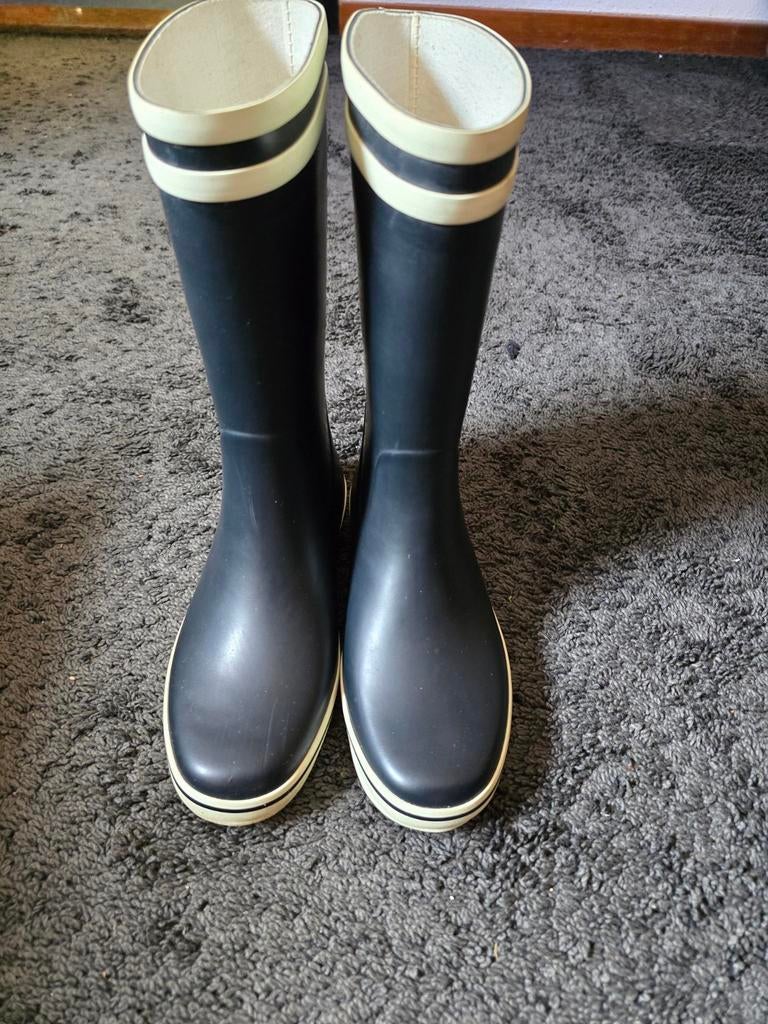 laarzen Aigle marineblauw, Hoge laarzen, Blauw, Ophalen of Verzenden, Zo goed als nieuw