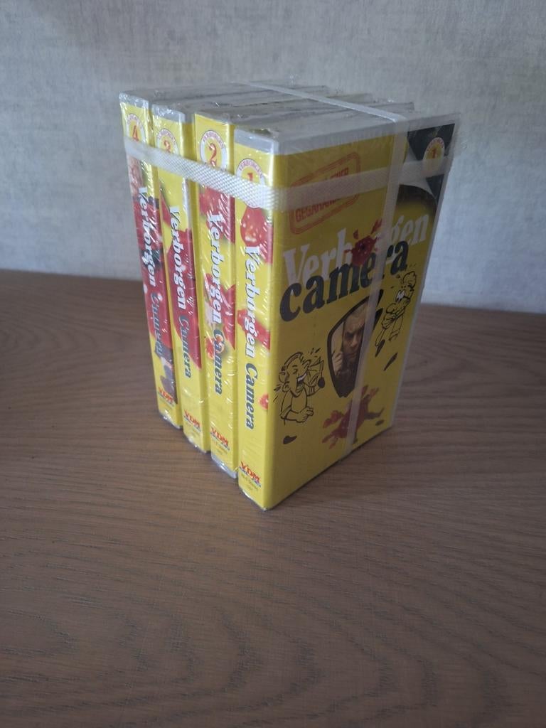 4 cassettes verborgen camera, Ophalen of Verzenden, Nieuw