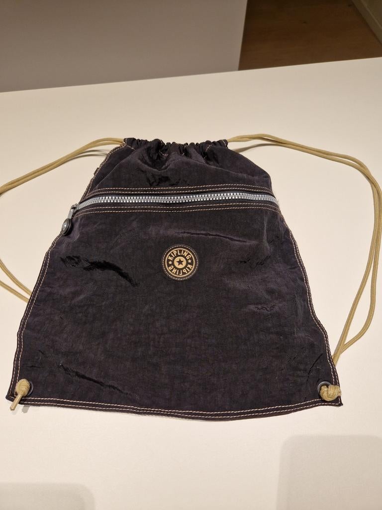 Kipling Supertaboo zwarte rugzak, Gebruikt, Kipling, 25 tot 40 cm, Ophalen of Verzenden