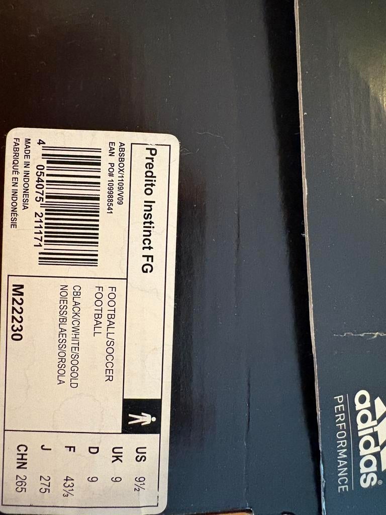 Chaussures de foot adidas, Enlèvement ou Envoi, Neuf, Chaussures