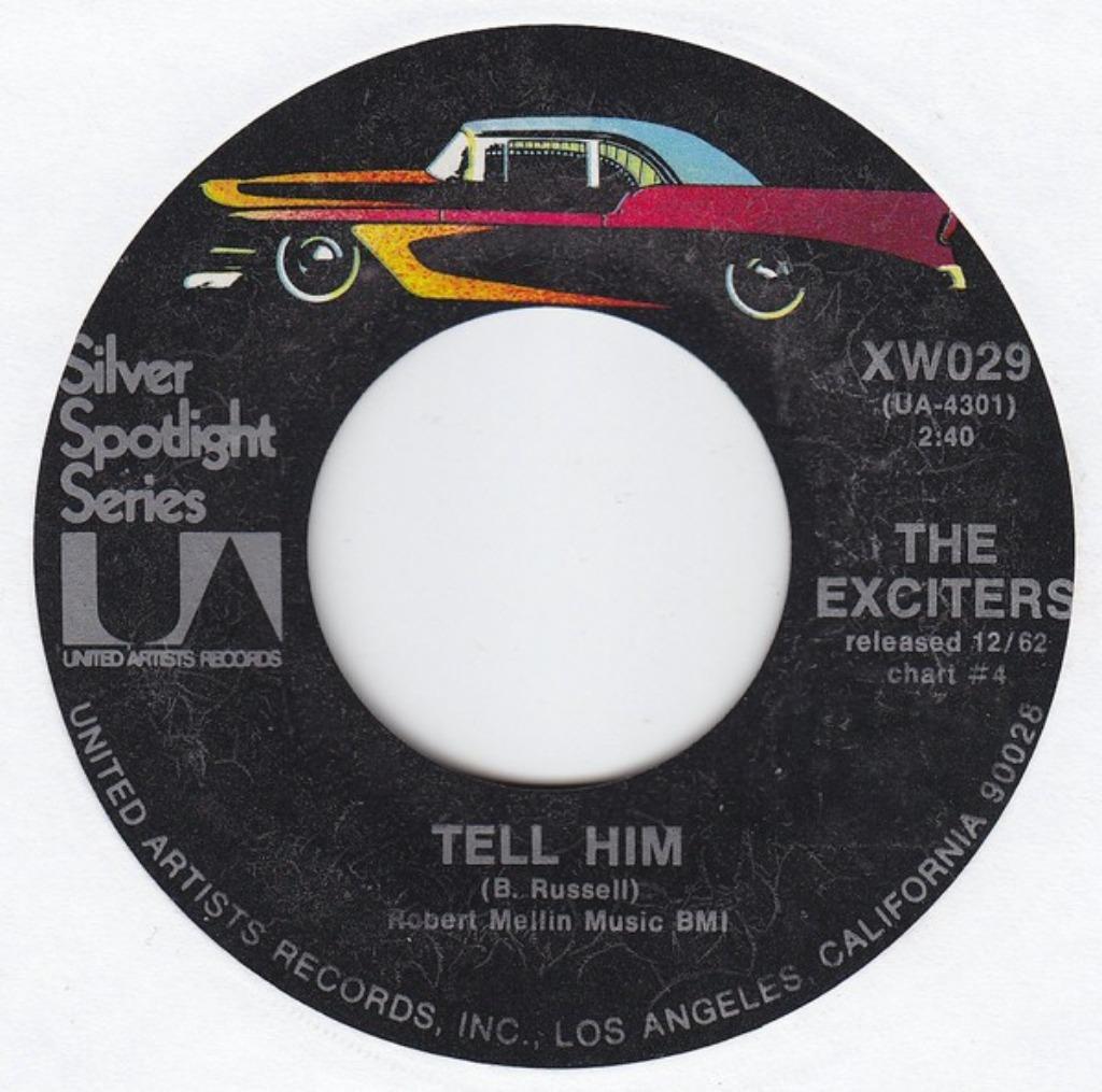 The Exciters ‎– Tell Him / Do-Wah Ditty ''Soul oldies", Enlèvement ou Envoi, Comme neuf, R&B et Soul