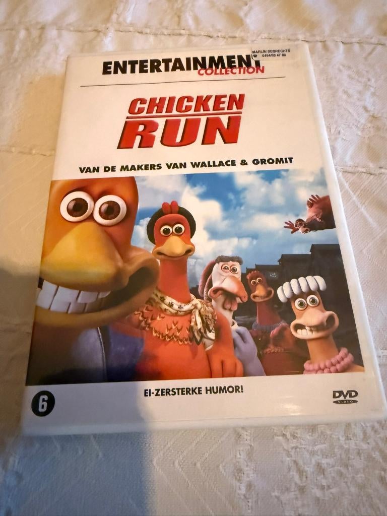 dvd Chicken Run (Nederlandse versie), Ophalen, Zo goed als nieuw, Dieren, Vanaf 6 jaar