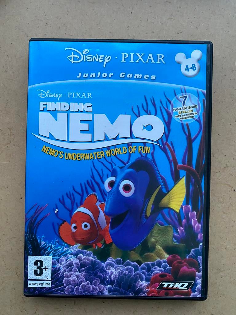 Disney pixar finding nemo junior games, Ophalen of Verzenden, Zo goed als nieuw, Vanaf 3 jaar