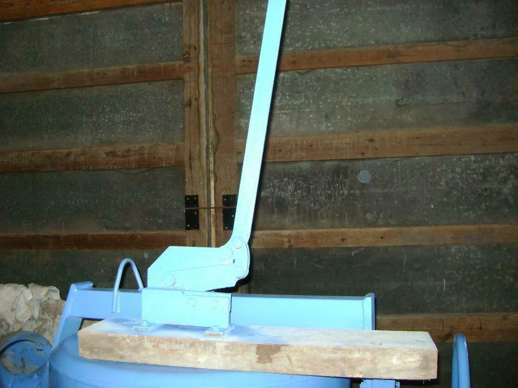 plaatsnijder-plaatschaar, Doe-het-zelf en Bouw, Gereedschap | Slijpmachines, Ophalen of Verzenden, Zo goed als nieuw, Overige typen