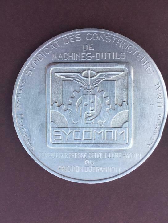 Medaille internationale beurs Brussel 1948, Postzegels en Munten, Overige materialen