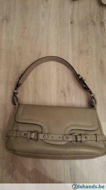 lederen handtas Nobody, Handtassen en Accessoires, Ophalen of Verzenden, Gebruikt