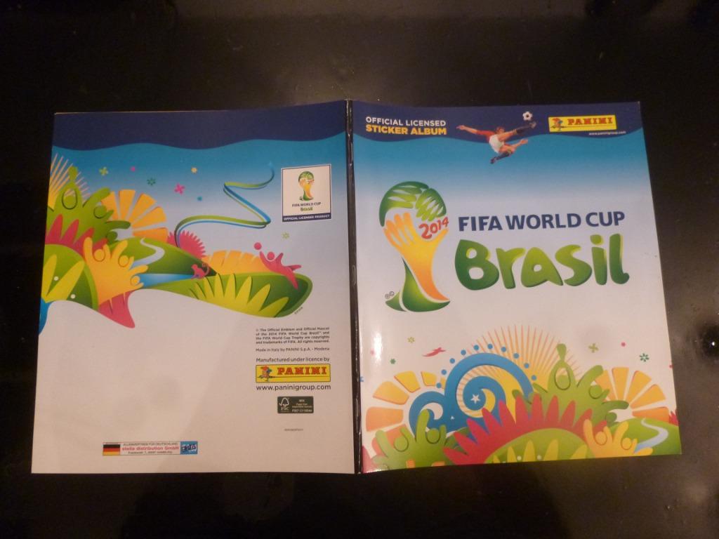 Livre Panini vierge pour la Coupe du monde 2014 au Brésil, Collections, Enlèvement, Comme neuf, Sport