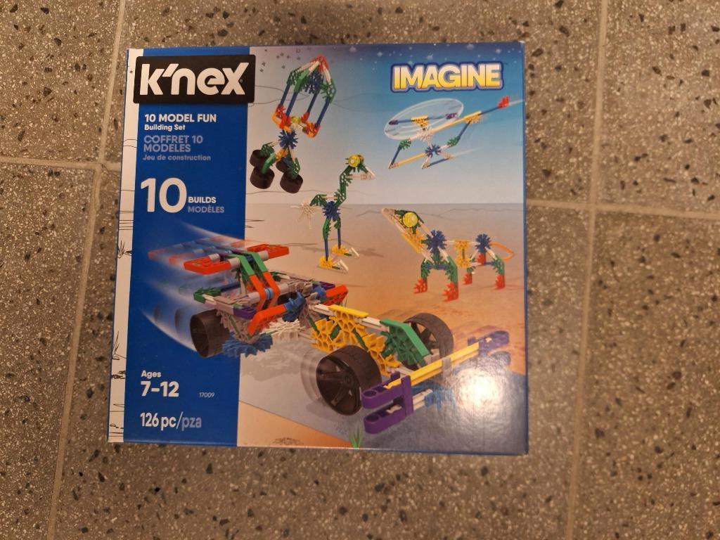K'nex 10 model fun building set, Enlèvement, Comme neuf, K'nex