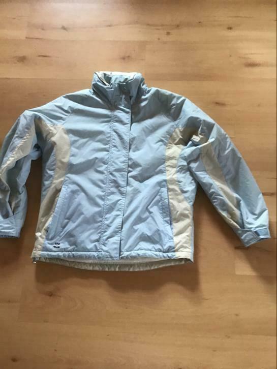 Jas met fleece binnenin en verdoken kap, Ophalen, Zo goed als nieuw, Maat 46/48 (XL) of groter