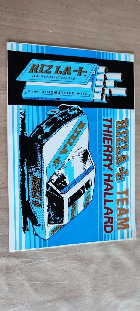 Sticker BMW 2002 Rizzla Thierry Hallard, Ophalen of Verzenden, Zo goed als nieuw