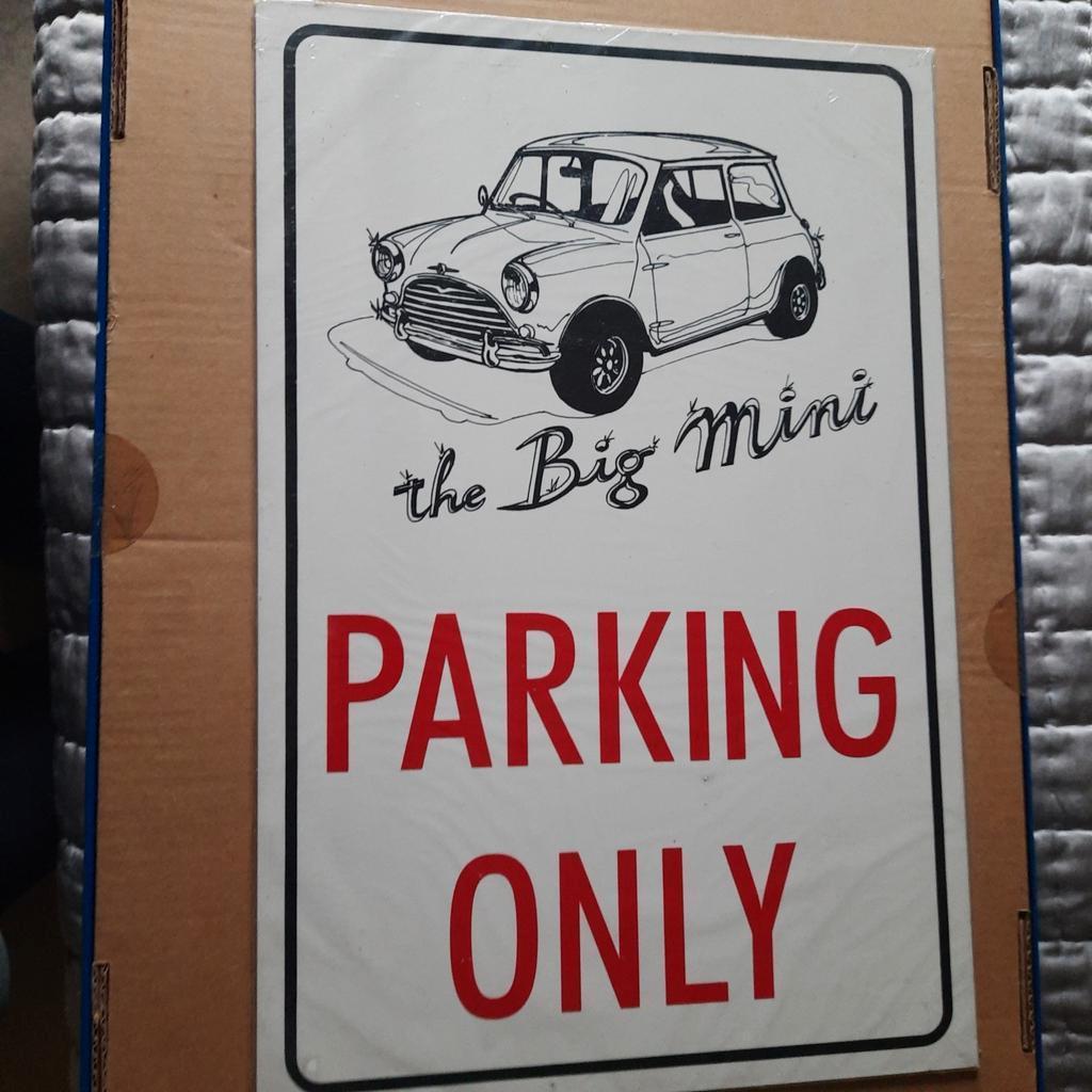 MORRIS/AUSTIN MINI muurbord * NIEUW * MOOI en DECORATIEF, Ophalen, Nieuw