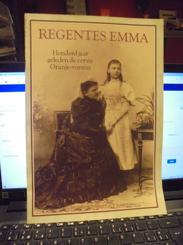 Regentes Emma, Verzamelen, Ophalen of Verzenden, Gebruikt, Tijdschrift of Boek
