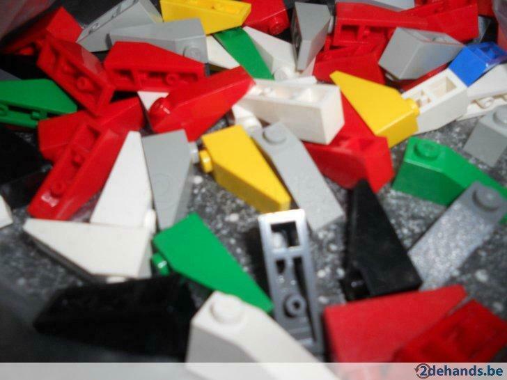 "4286" - Lego - 83 Dakpannen 1x3  /, Enlèvement ou Envoi, Utilisé