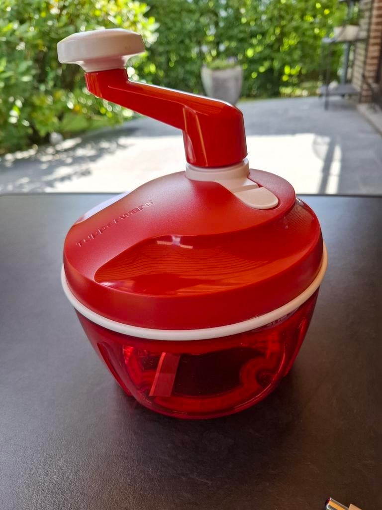 Grand Quick Chef Tupperware, neuf., Enlèvement, Neuf, Rouge