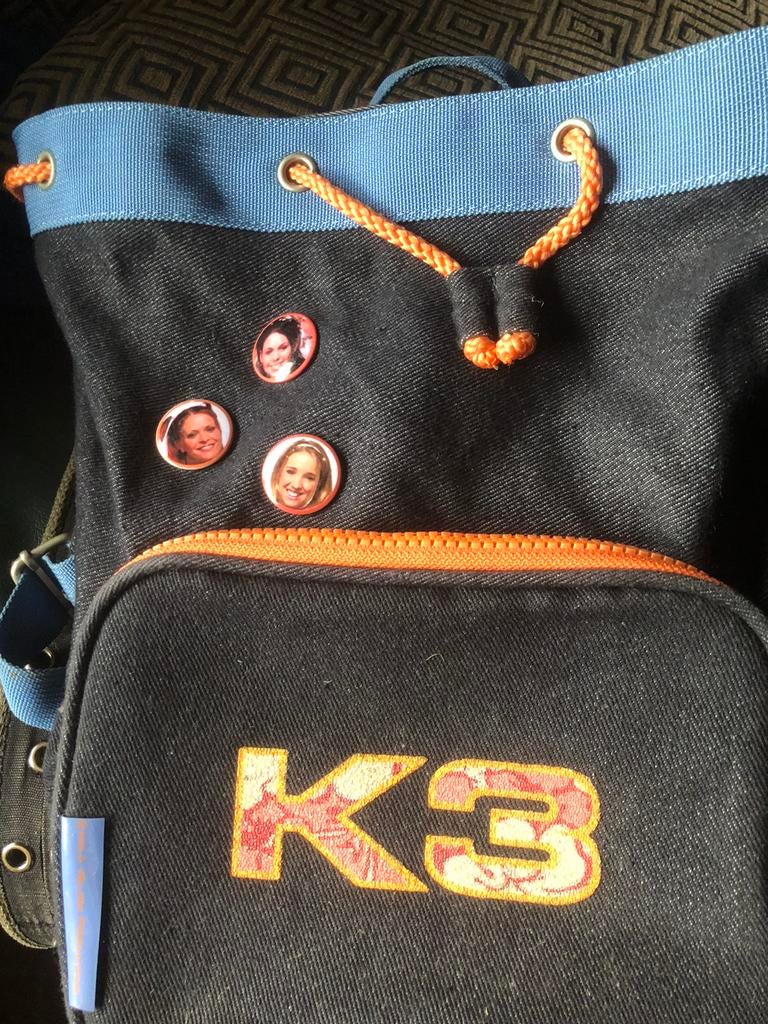 K3 Originnal rugzak, Cd's en Dvd's, Ophalen of Verzenden, Zo goed als nieuw