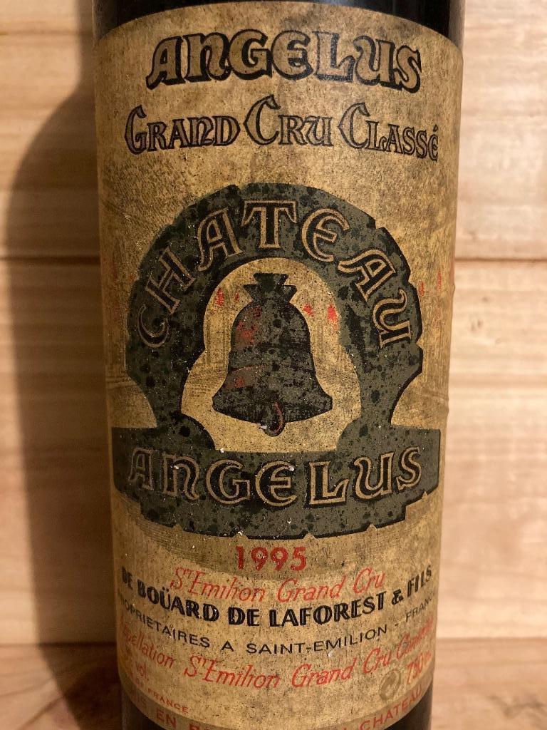 Château Angélus 1995 (75cl) 1e eigenaar - EXCLUSIEF, Verzamelen, Frankrijk, Nieuw, Ophalen of Verzenden, Rode wijn
