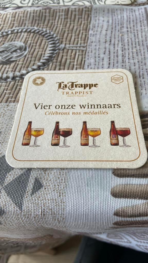 Tapis à bière La Trappe, Enlèvement ou Envoi, Neuf, Sous-bock, La Trappe