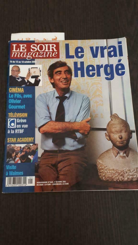 Le vrai Hergé, Enlèvement, 1980 à nos jours, Journal ou Magazine