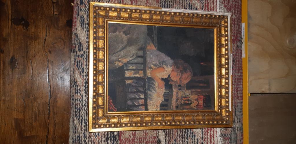 schilderij Gysbrechts 1919, Antiek en Kunst, Ophalen