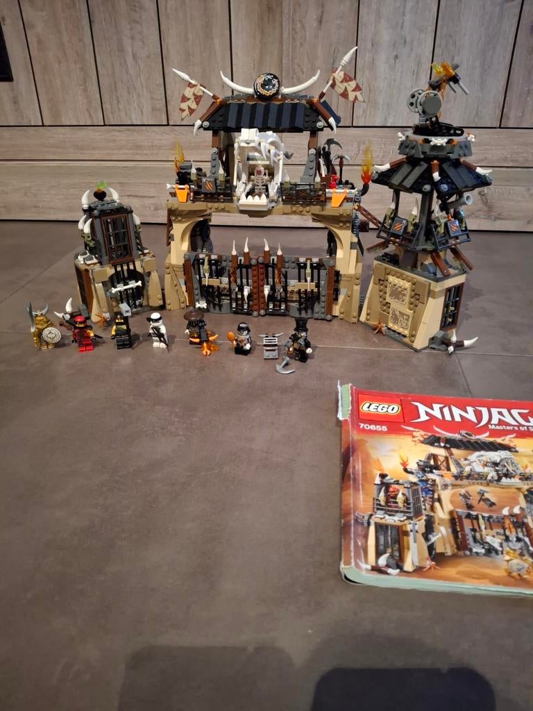 Lego Ninjago Drakenkuil 70655, Kinderen en Baby's, Ophalen, Gebruikt, Lego