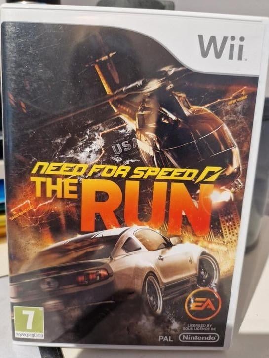 Need For Speed The Run, Wii, Games en Spelcomputers, Games | Nintendo Wii, Ophalen of Verzenden, Zo goed als nieuw, Overige genres