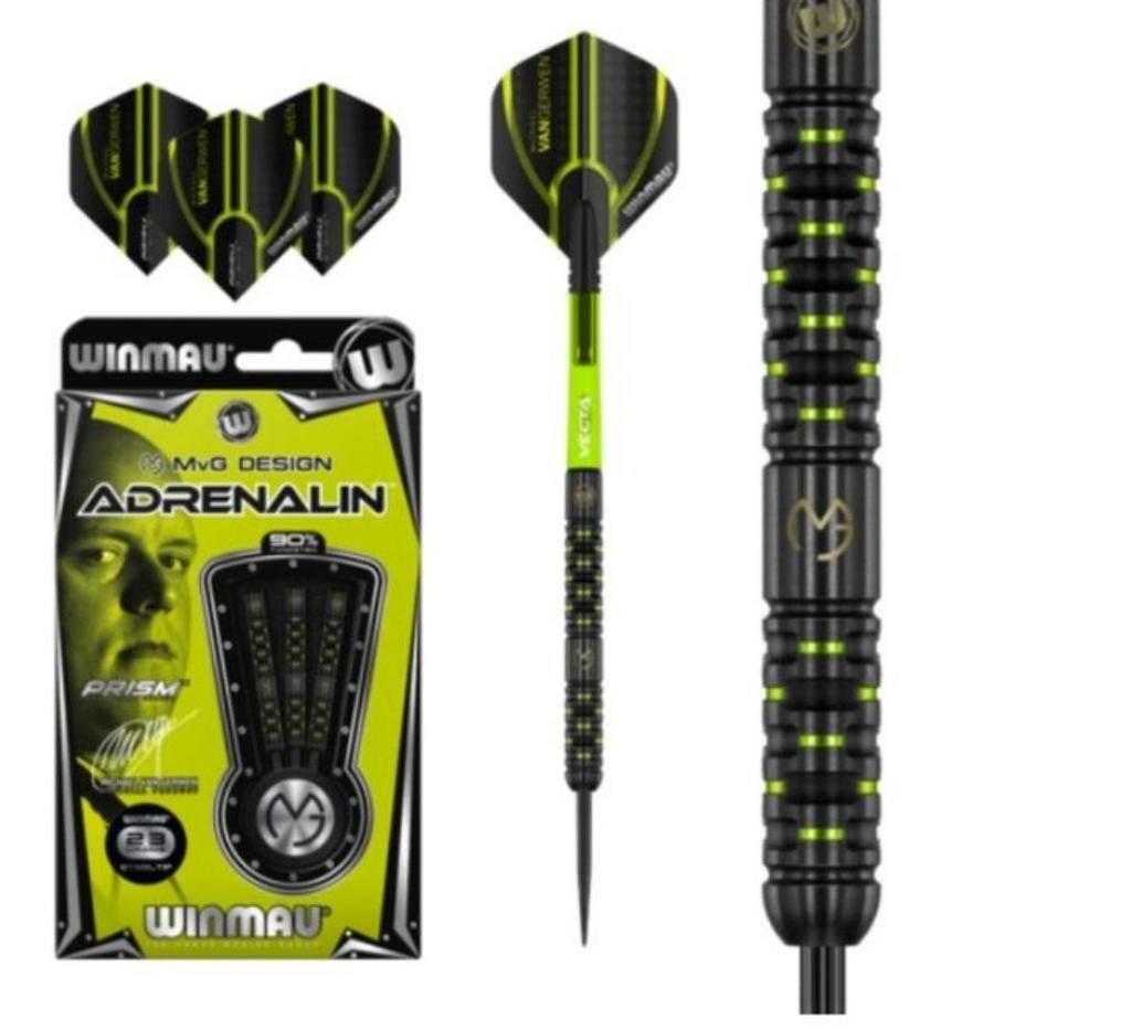 Nieuw Michael Van Gerwen Adrenalin 90% 24gr, Sport en Fitness, Darts, Ophalen of Verzenden, Nieuw