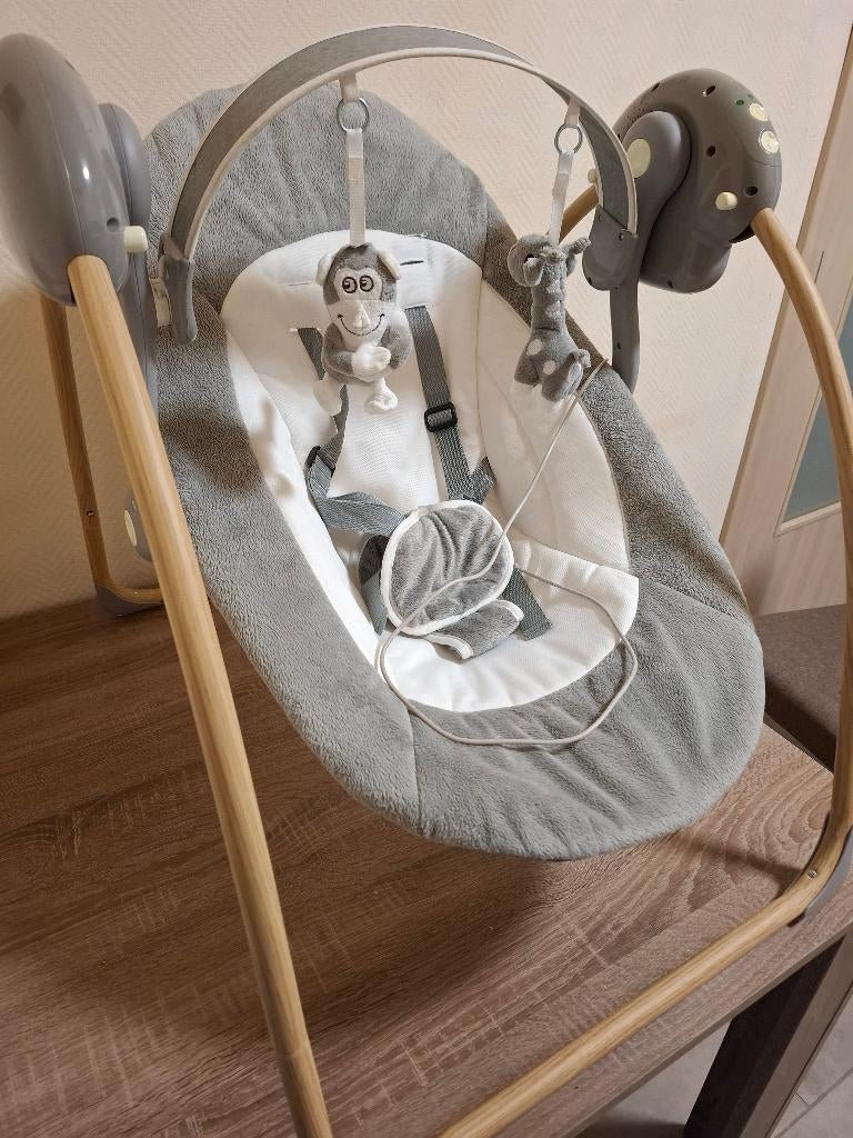 Babyschommel, Kinderen en Baby's, Schommelstoel, Ophalen, Overige merken, Met gordel(s) of riempje(s)