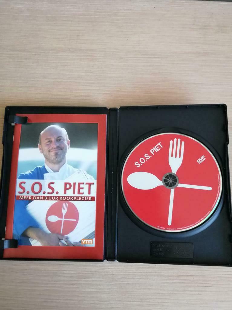 Dvd SOS Piet met receptenboekje, Cd's en Dvd's, Ophalen of Verzenden