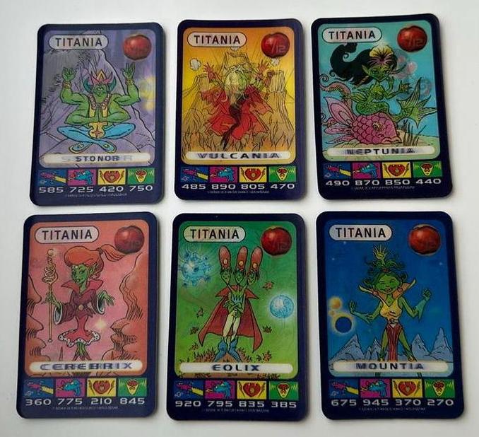 Lot 50 Spacix holografische kaarten VINTAGE-collectie 1996, Verzamelen, Overige supermarkten, Ophalen