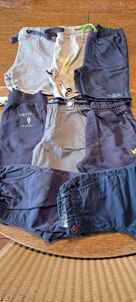 Korte broek maat 110, 8 stuks, Kinderen en Baby's, Ophalen of Verzenden, Gebruikt, Jongen, Broek